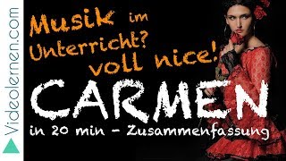 Carmen von George Bizet in 20 min  Zusammenfassung [upl. by Sell864]