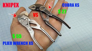 Knipex Pliers Wrench XS vs Cobra XS  Useful tools  Knipex [upl. by Arlana473]