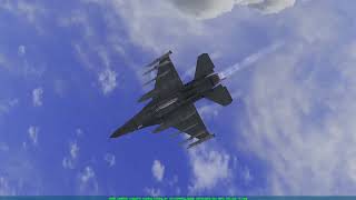 Escoltando pacotes de DEAD e SEAD no Balkan in Falcon BMS 43741 [upl. by Nnaacissej]