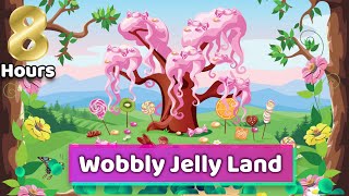 Sleep Meditation for Children  8 HOURS WOBBLY JELLY LAND  Sleep Story for Kids [upl. by Affrica]