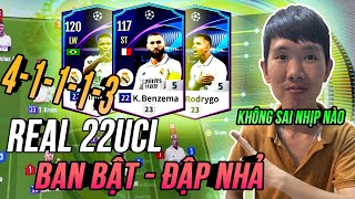 THÀNH HOÀ  SƠ SỒ 41113 TEAM REAL 22UCL CỰC DỊ NHƯNG CHUYỀN LÀ CHÍNH XÁC BENZEMA VINICIUS  FO4 [upl. by Aicined]