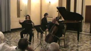 PIAZZOLLA OBLIVION NEOKLASSIC TRIO MESTIERI flauto PACCAGNELLA cello BOTTURA piano [upl. by Helmut]