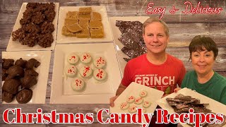 MAKING EASY AND DELICIOUS CANDY RECIPES FOR CHRISTMAS  MAKE HOMEMADE CHRISTMAS CANDY WITH US [upl. by Sulecram]