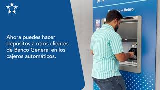 Conoce cómo depositar a otros clientes de Banco General en los cajeros automáticos [upl. by Kcirddec]