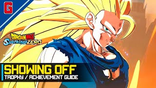 Dragon Ball Sparking Zero  Showing Off 🏆 Trophy  Achievement Guide [upl. by Booma]