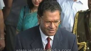 Mauritius Prime Minister Navin Ramgoolam visits India [upl. by Atik]