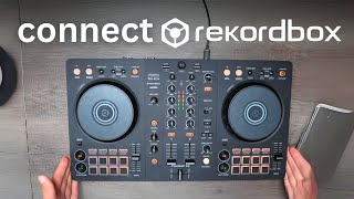 How to set up Pioneer DDJFLX4 with Rekordbox Tutorial [upl. by Oehsen]