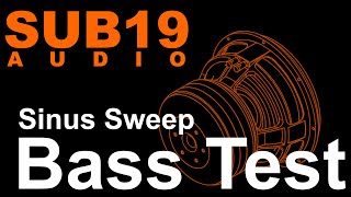 Bass Test Sinus Sweep 1595 Hz low frequency response subwoofer test tone sine wave [upl. by Isobel348]