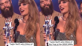 Taylor Swift Wins Video OF The Year At The 2024 VMAs 🔥 [upl. by Yvonne]