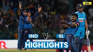 India Vs Sri Lanka Highlights 3rd ODI SL Beat IND By 110 Runs SL Won The Series By 20 [upl. by Kern]