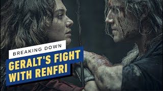 The Witcher Henry Cavill Breaks Down Geralts Fight With Renfri [upl. by Naugan]