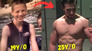 Delayed puberty transformation 98lb to 180lb  Kallmann Syndrome [upl. by Egan473]