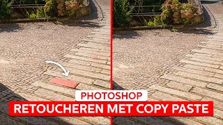 Retoucheren in PHOTOSHOP met kopiëren en plakken  Lightroom en Photoshop tips  Zoomnl [upl. by Oremo853]