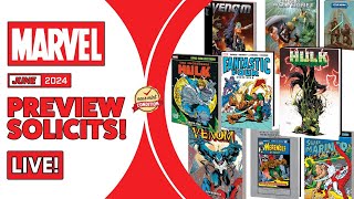 Marvel Comics Previews July 2024  Omnibus  Epic Collections  Trades  Collected Editions [upl. by Eillek]