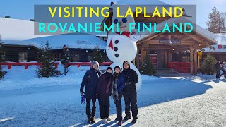 Visiting Rovaniemi Finland rovaniemi finland apukka ounasvaarachalet [upl. by Aihsercal]