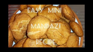 Soft Mini Mandazi Recipe  Jinsi yakupika Maandazi Laini [upl. by Novek]