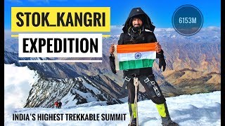 Stok Kangri Expedition Indias highest trekkable summit Best full video [upl. by Gnihc]