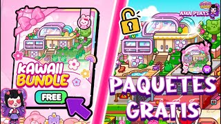 CÓMO CONSEGUIR GRATIS LOS PAQUETES DE LA CASA HOUSE MAKER KAWAII Avatar World [upl. by Renell33]