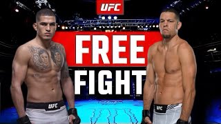 Anthony Pettis vs Nate Diaz  UFC FREE FIGHT  MMAPlus [upl. by Sofia]