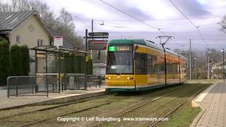 Norrköping Tramways part 21 around Lokegatan [upl. by Gnuoy157]