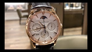 JaegerLeCoultre 1302520 Master Ultra Thin Perpetual [upl. by Oinotnas]