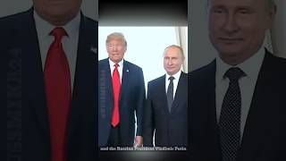 Russian President Vladimir Putin and the US President Donald Trump russia usa shrts ytshorts [upl. by Leveridge]