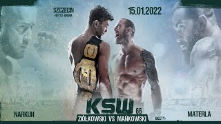 KSW 66 Ziółkowski vs Mańkowski  typowanie pełnej karty walk [upl. by Anelis851]