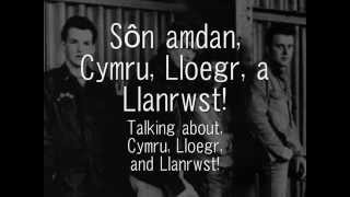 Cymru Lloegr a Llanrwst  Y Cyrff geiriau  lyrics [upl. by Anerual]