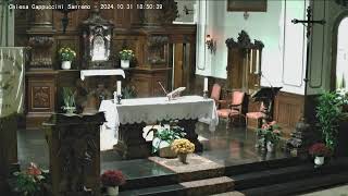 Santa messa in diretta dalla Chiesa † OFM Cappuccini di Sanremo live ITA [upl. by Ailev]