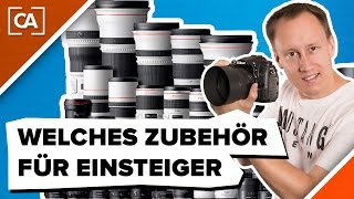 Fotografie Zubehör für Einsteiger amp Anfänger  caphotosde [upl. by Idnis]