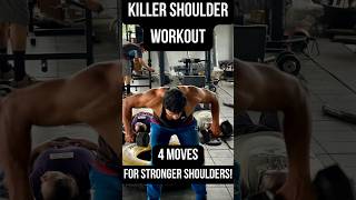 The 4 BEST Shoulder Exercises for Growth  youtubeshorts fitness shortsfeed shorts short [upl. by Tedman363]