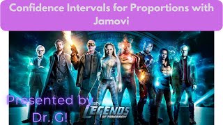 Confidence Intervals for Proportions with Jamovi [upl. by Agiaf]