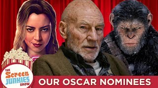 Screen Junkies 2017 Oscar Nominations Our Academy Awards Picks [upl. by Hough]