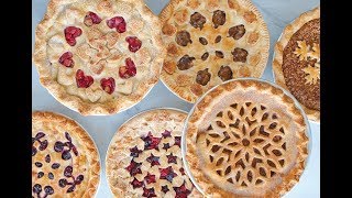 How to Make Beautifully Detailed Pie Crusts [upl. by Clayborne864]