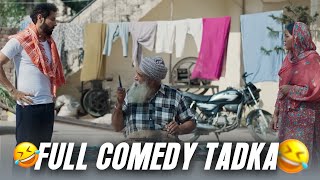 Full Comedy Tadka Movie  Smeep Kang  Binnu Dhillon  B N Sharma  NonStop Comedy [upl. by Niletac632]