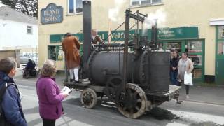 Puffing Devil in Basset Street Camborne Part 1 [upl. by Demy892]