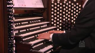 Final from Symphony No 1 Organ Solo  The Tabernacle Choir [upl. by Dnaleel]