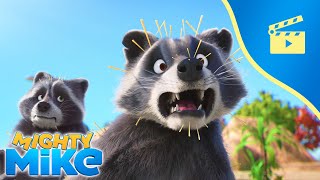 Mighty Mike 🐶 Trojan Racoons 🦝 Episode 155  Full Episode  Cartoon Animation for Kids [upl. by Ianthe120]