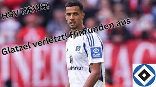 HSV NEWS  Glatzel verletzt [upl. by Narual422]