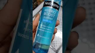 Neutrogena Hydro Boost Gel Cleanser neutrogena trending skincare viral [upl. by Damek]