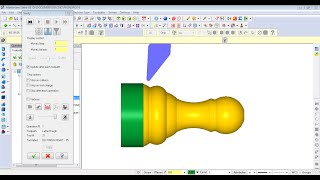 Mastercam Mecanizado básico en torno CNC 1 [upl. by Bortman]