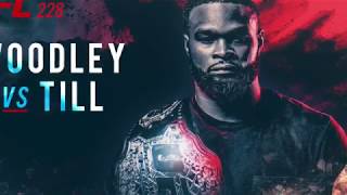 UFC 228 Woodley vs Till Fight Poster Speed Art [upl. by Hana]