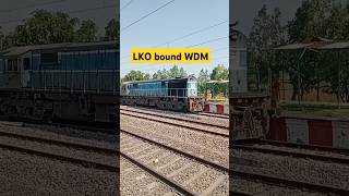 LKO WDM waiting for Signal 🚦wdm2 wdmlko indianrailways [upl. by Annohsal]