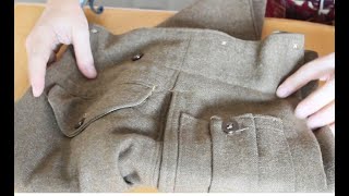 Bonus Vid  1945 Battledress Trousers [upl. by Ettennek]