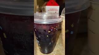 Tim Hortons Ice Cappuccino ampBlackberry Quencher For Dessert shorts timhortons drinks foodie [upl. by Alhan595]