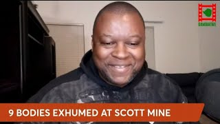 WATCH LIVE Nine bodies exhumed at Scott Sakupwanyas Penhalonga mine [upl. by Naie]