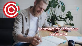 Préparation de concours  Le concours de rédacteur territorial cest pour bientôt [upl. by Ardrey]