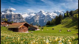 🇨🇭 Driving Through SWISS Countrysides Most Breathtaking Views [upl. by Marelda238]