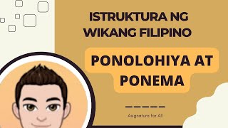 PONOLOHIYA AT PONEMAAsignatura for all [upl. by Doubler]