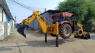 mahendra 605 novo trector loader super agro indore 7566857588agriloader farming machine dozar [upl. by Aztiram5]